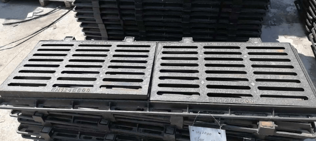 毛道乡球墨铸铁连体双篦展示